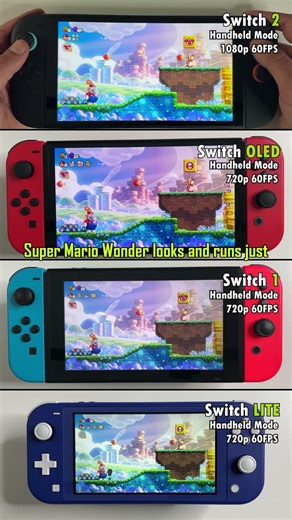 A Game that Did NOT Need a Update | Super Mario Wonder on Nintendo Switch 1 vs. Switch 2 Review