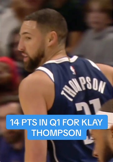 Klay Thompson's 14 Points in Q1 Highlights