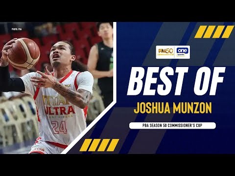 Joshua Munzon IN FULL FORCE 🔥 for Titan Ultra | PBA SEASON 50 COMMISSIONER’S CUP | HIGHLIGHTS