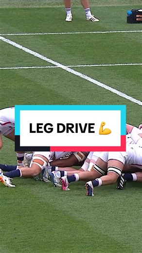 Sam Winters England U20 LEG DRIVE try — Pure power in scrum
