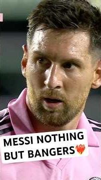 Messi full 🐐 mode in ‪@mls‬