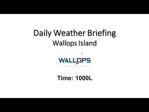 Daily Wallops Island Extended Weather Briefing May 7th 2026