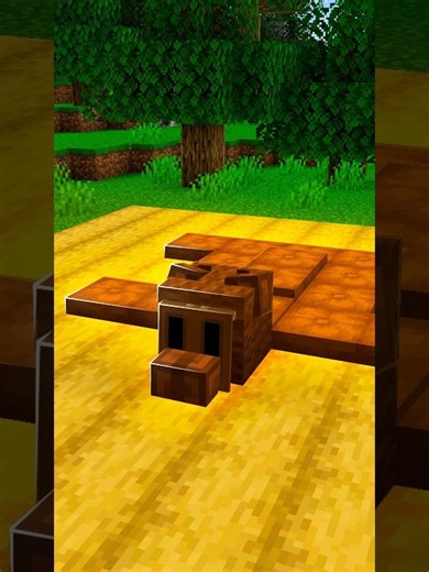 Minecraft Bear Rug Cushion....🤯 (World's Smallest Violin) #minecraft #shorts