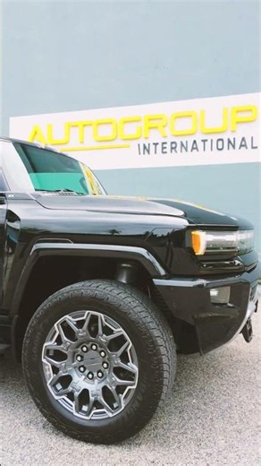 Right-hand drive GMC HUMMER EV SUV with brute force, intelligent technology and remarkable presence