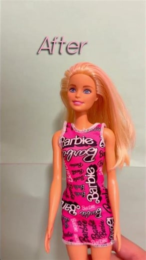 Fixing My Doll’s Hair! 💖✨ #shorts #barbie #barbiedoll