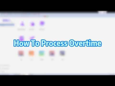 How To Process Overtime 如何处理OT | SQL Payroll