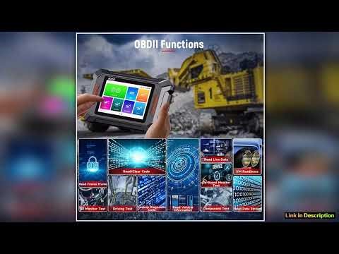 New FCAR F804 Construction Machinery Truck HD Diesel Full System Diagnostic Scanner DPF Regen