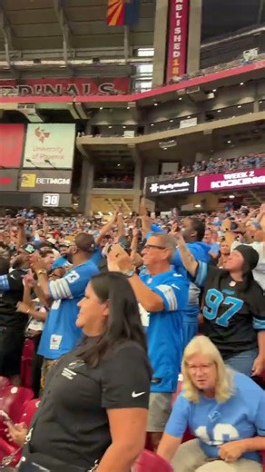 POV: You're in the crowd for a Lions touchdown | #lions #nfl #onepride #touchdown
