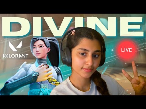 Valorant | the_only_sussmrithi | Live Stream | DIVINE R6 | GAMERGIRL