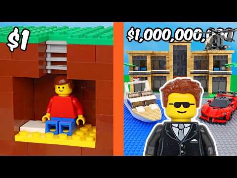 POOR vs RICH in LEGO...