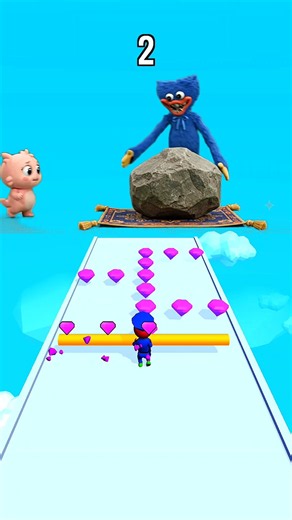 🪄 INCREDIBLE! Sonic🥹 and SpongeBob saved the magical carpet! #3d애니메이션 #game