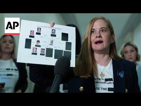 Epstein survivors demand accountability as Pam Bondi testifies on files