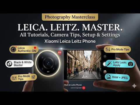 Xiaomi Leica Leitz Phone – All Tutorials, Camera Tips, Setup & Settings