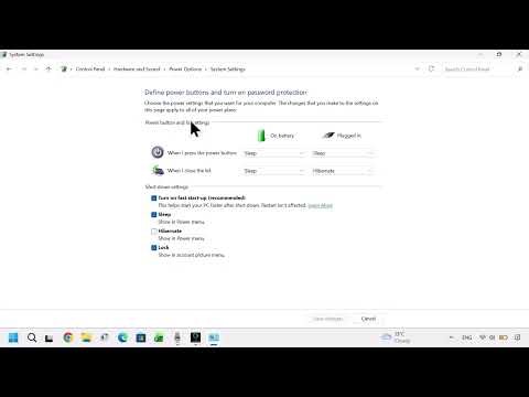 How to enable or disable Fast Startup on Windows 11