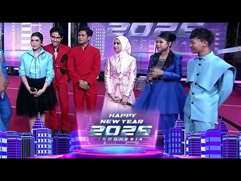 Milen, Ropril & Zarby Uji Kekompakan Di Game Lemparan Cinta! | Happy New Year Indonesia 2026