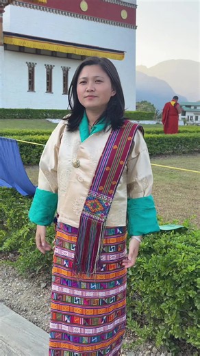 Bhutanese Beauty: The Gho and Kira Tradition 🫶☀️