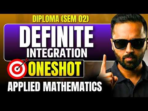Definite Integration in One Shot ⚡ | Diploma Maths Sem 2 | Pradeep Giri Sir