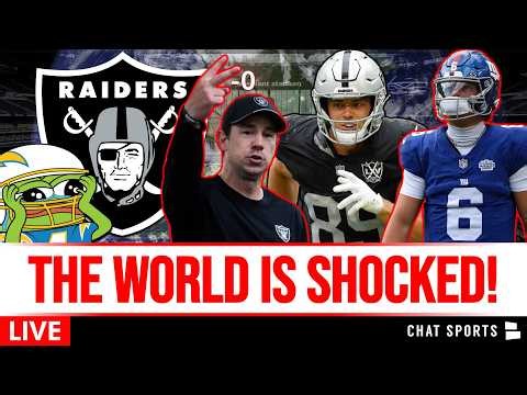 NFL WORLD IS SHOCKED! Raiders News Before Week 3 vs. New Orleans Saints + Jaxson Dart Injury