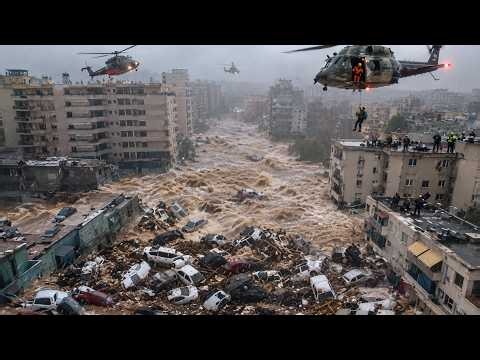 2,000 people evacuated in Spain! Floods in Dana Adam drown Olivia, Valencia