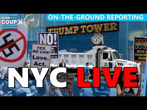 BREAKING: Protesters BLOCK Road In Front of Trump Tower on Earth Day