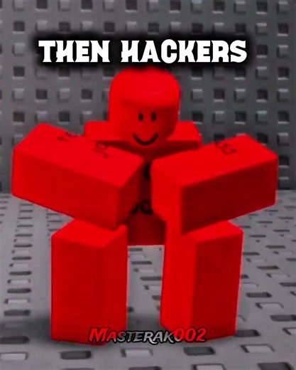 Roblox hacker now vs then Roblox edit #shorts