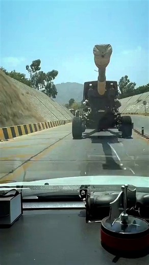 🚨 Pakistan Army Moves Heavy Artillery Toward Mohmand Amid Border TensionsAccording to local sources, a large number of Pakistan Army howitzers were seen moving along the Nahqi Tunnel road in Mohmand as part of a broader security response to heightened tensions along the Pakistan-Afghanistan border.Place: MohmandDate: 04 July 2026Open Source