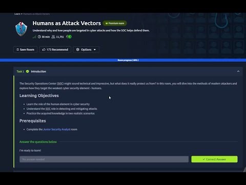Humans as an Attack Vector Explained in Malayalam| Day 2: THM SOC LVL 1 Path