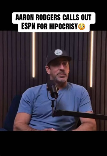 Aaron Rodgers Calls Out ESPN for Hypocrisy Over Dianna Russini