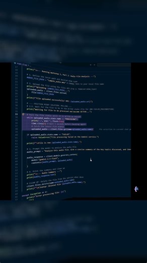 Analyzing competitive game state with Gemini 2.5 Flash and Python.