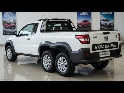2026 Fiat Strada 6x6 – A PICAPE MAIS LOUCA DO MUNDO! 😱 🇧🇷