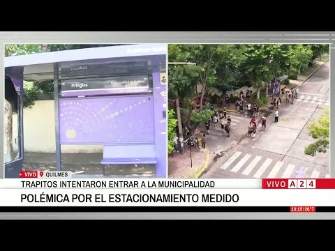 🔴 ASÍ AMANECIÓ QUILMES TRAS EL ENFRENTAMIENTO DE LOS "TRAPITOS" DE GRABOIS EN LA MUNICIPALIDAD