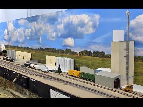 K&W HO Scale Model RR, Construction Update #75 - Mears "Tower" Has Finally Been Started and More...