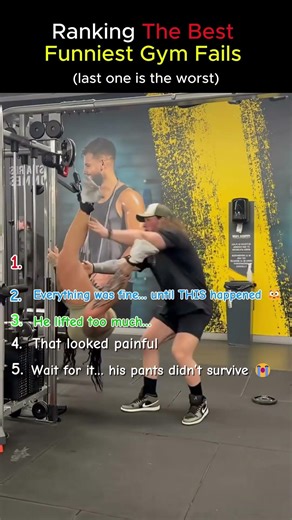 These gym fails get worse every second #shorts #gym #fails #funny