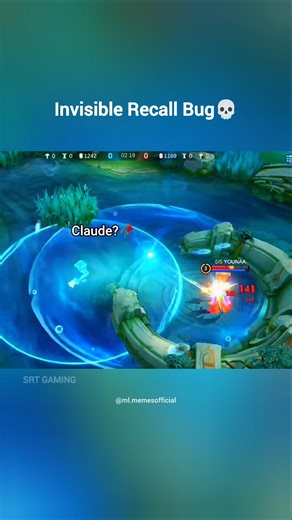 new invisible recall bug🥀💀 #mlbbb