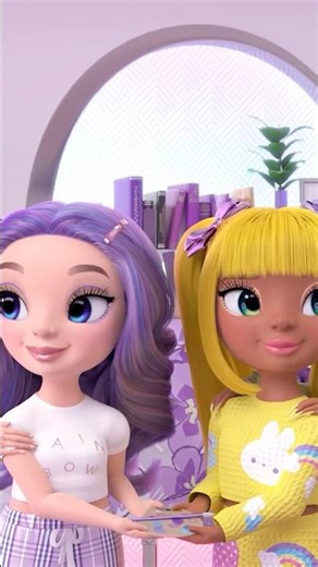 Making Little Me Proud! 💜💛 | Rainbow High #shorts