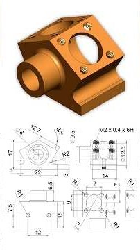 YouTube Shorts | YouTube Short | Mini Crankcase In SolidWorks