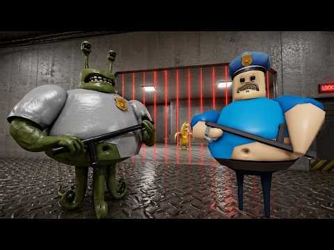 REAL LIFE BARRY'S PRISON RUN! ALIEN HARD MODE - All Items & Morphs Unlocked!!