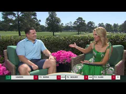 Mike Macdonald says John Harbaugh told him he couldn't be TOO GOOD at golf | The Masters