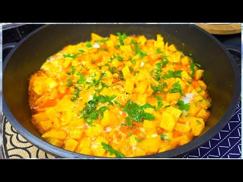 مطبخ ام وليد / أسهل و اسرع وصفة، بطاطا بالدرسة خفيفة و بنينة 😋 😍 🥰. 