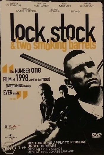 English Film LOCK , STOCK & TWO SMOKING BARRELS
