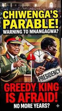 Chiwenga’s "Greedy King" Warning! ⚠️ Mnangagwa Succession War Explodes 🇿🇼