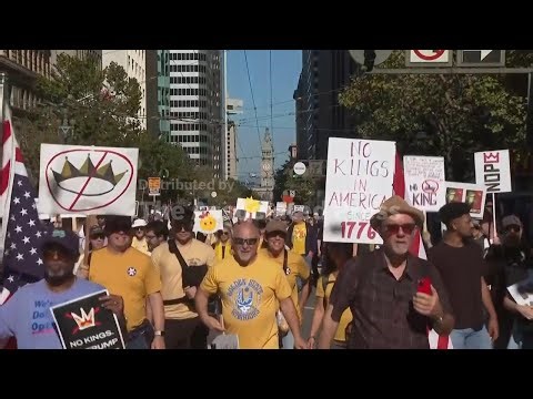 Protestors make their voices heard in San Francisco's No Kings protest