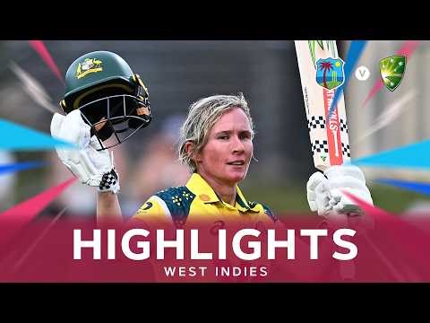 Beth Mooney Magic | Highlights | West Indies v Australia | 2nd ODI