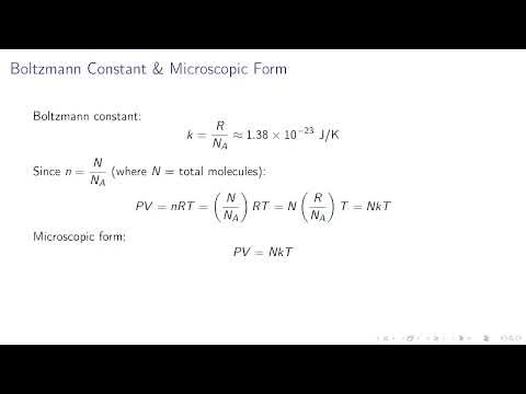 Kinetic Theory of Gases Lecture 2 Gas Laws from Kinetic Theory Boyle, Charles, Avogadro, Graham, Dal