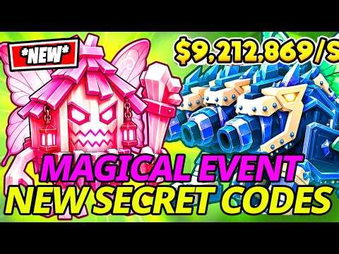 NEW *BEST* MAGICAL EVENT Admin ABUSE SECRET CODES in FORTNITE Steal The Brainrot
