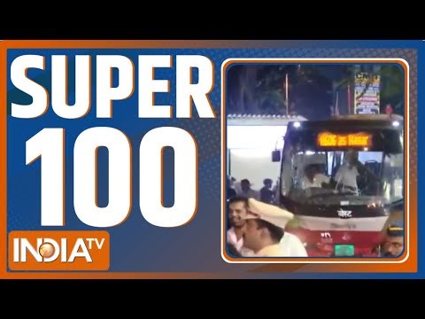 Super 100 : आज की 100 बड़ी खबरें | Bangladesh Violence | PM Modi | Unnao Rape Case | Aravalli