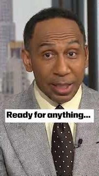 Stephen A.'s on one this morning