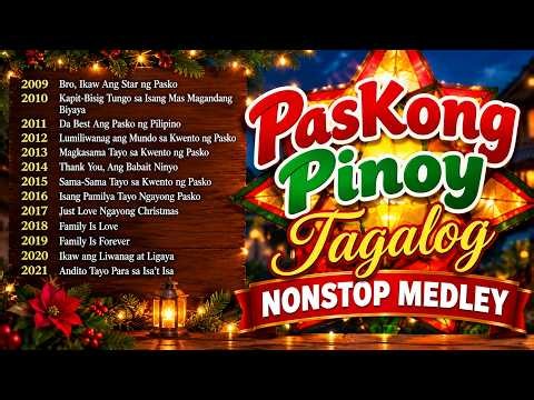 Classic Filipino Christmas Songs 🇵🇭 Tagalog Pasko Music Medley | Paskong Pinoy