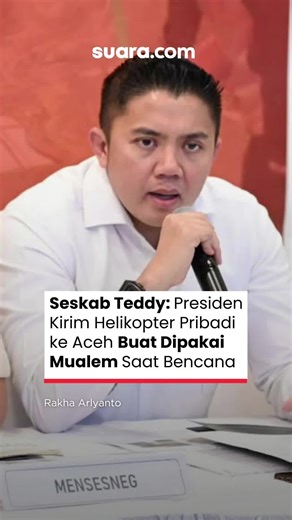 Penggunaan Helikopter Pribadi Presiden di Aceh