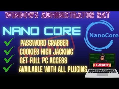 Window Administrator RAT | How Works | Password Theft, PC Hijacking | How This RAT Targets Window PC